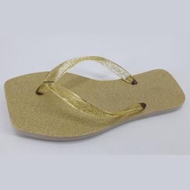 Imagem de Chinelo De Dedo Infantil Gliter Feminino 59000 - Mini Sua Cia