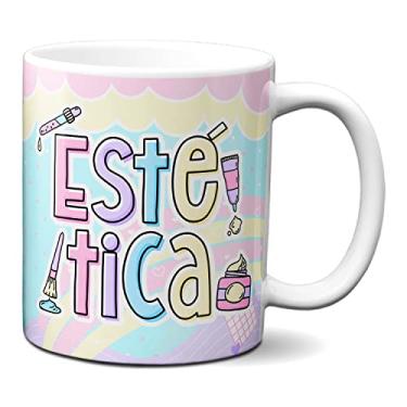 Imagem de Caneca Estética Profissão Esteticista Profissional Presente (Branca)