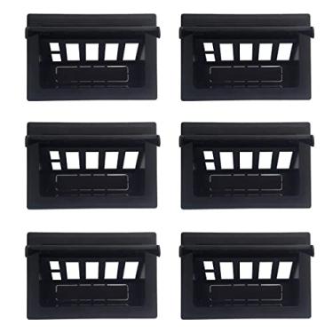 Imagem de Kit 6 Caixa Tomadas De Embutir Na Mesa Escritório, Usb, Hdmi Cor Preto