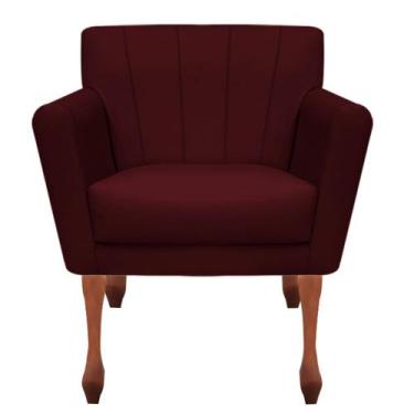 Imagem de Poltrona Cadeira Confortável Para Salão De Beleza Barbearias Esmalteri