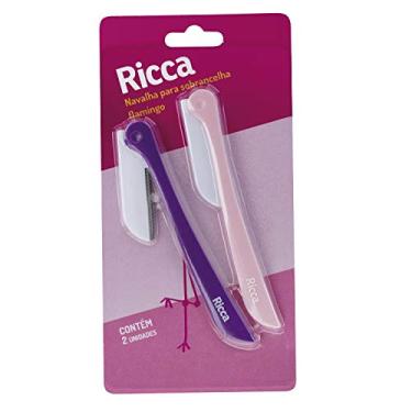 Imagem de Ricca Navalha Para Sobrancelha Flamingo