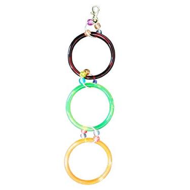 Imagem de Brinquedo para Aves Três Argolas Kakatoo Pequeno