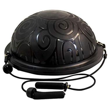 Imagem de ARIMO Meia Bola Suíça tipo bosu ball Exercícios de Solo Equilíbrio Fortalecimento Muscular Pilates Yoga