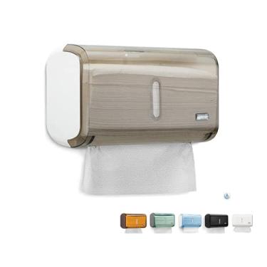 Imagem de Dispenser Porta Papel Toalha Interfolha Compacto Fumê Urban