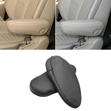 Imagem de MIVLA Revestimento da capa do punho do assento lateral do carro interior do assento de couro, apto para toyota sienna 2011 2012 2013 2014 2015 2016 2017 2018