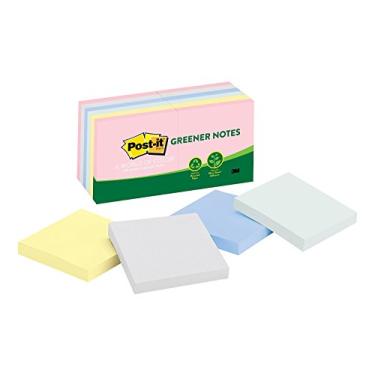 Imagem de MMM654AST Almofadas originais Post-it em cores pastel