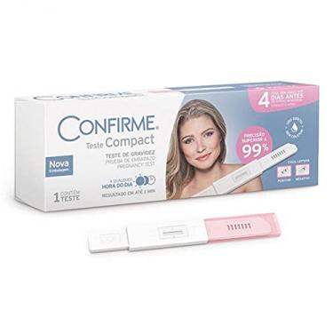 Imagem de Confirme Teste De Gravidez Teste Compact Superior A 99% Multicolorido