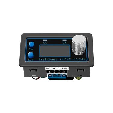 Imagem de Almencla DC Buck Boost Converter Regulador de tensão ajustável, Múltiplas proteções Visor LCD Módulo de potência regulado ajustável