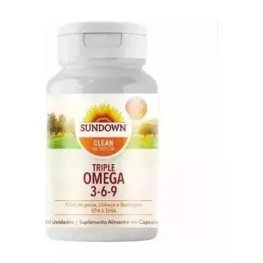Imagem de Triple Omega 3-6-9 Sundown Cápsula 60  - Sundonw