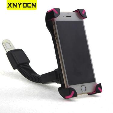 Imagem de Xnyocn-Suporte do telefone da motocicleta  Moto espelho retrovisor  suporte de montagem  scooter