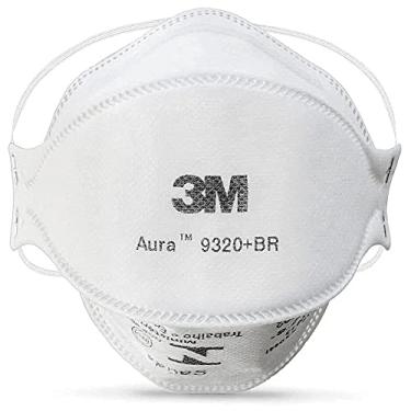 Imagem de 3M, Aura, Respirador Descartável 9320+BR, PFF-2 - Branca