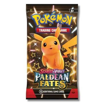 Imagem de Pokemon Scarlet & Violet Paldean Fates Booster Pack | Shiny Pikachu