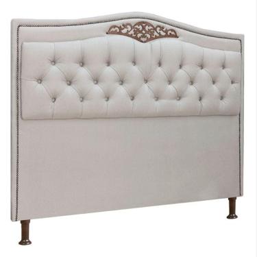 Imagem de Cabeceira Estofada Holanda 1,95 King Size Linho Speciale Home