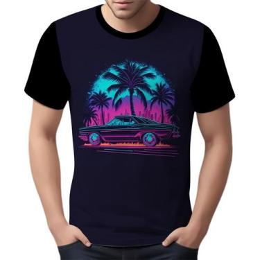 Imagem de Camisa Camiseta Estampadas Carros Moda Cenário Praia Hd 5 - Enjoy Shop