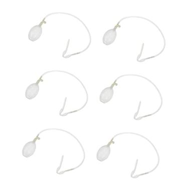 Imagem de HEMOTON 18 Pcs caixa de chocalho squeakers para brinquedos de estimação plástico brinquedos de coelho pequena ferramenta estridente inserções de caixas de chocalho anel Acessórios