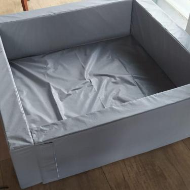 Imagem de Piscina Quadrada Desmontável Espumada 1m20 x 1m20 x 30cm