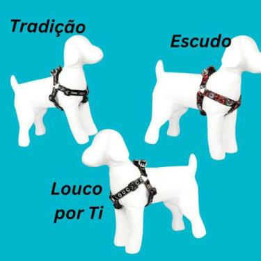 Imagem de Coleira Peitoral Para Cães Guia 1,20M Porte Pequeno Medio Grande Confo