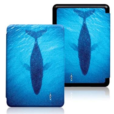 Imagem de CCOO Capa para todos os novos Kindle Basic 10ª geração lançado em 2019 - Capa inteligente de poliuretano premium com função hibernar e despertar automática