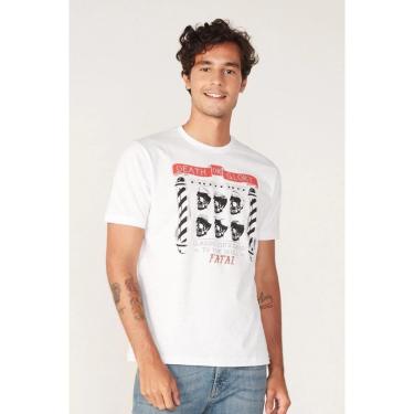 Imagem de Camiseta Fatal Surf Regular Logo Death Or Glory Skull 1998-Masculino