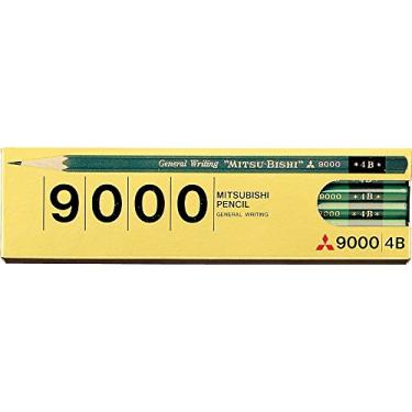 Imagem de Mitsubishi Pencil K90004B 9000 4B, 1 Dozen Pencils