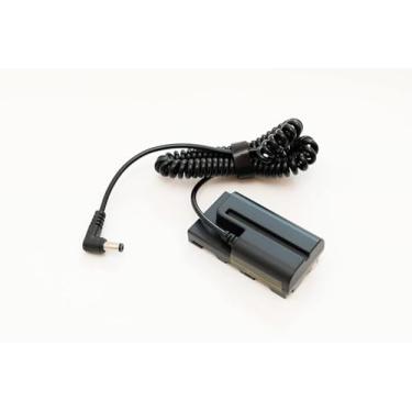 Imagem de NP-F970 F570 F550 Pacote de bateria fictícia totalmente decodificada 55/21 mm DC para Atomos Shogun Inferno Ninja , gravador Zoom F6, BMPCC 6K Pro, monitor Smallhd Focus 7