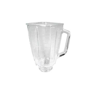 Imagem de Copo Jarra De Vidro Liquidificador Compativel Oster Quadrado