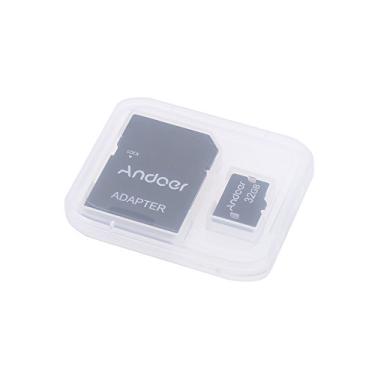 Imagem de Cartão de Memória Classe 10 de 32Gb, Adapr de Cartão Tf Para Câmera, Carro, Celular, Mesa, Pc, Reprodutor de Áudio, Gps