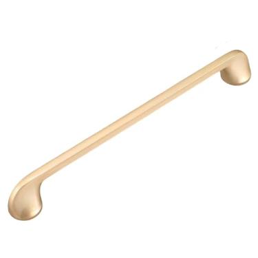 Imagem de Maçaneta de móveis em bronze amarelo, estilo vintage, maçanetas para gavetas de cozinha, maçanetas para portas, ferragens de móveis, ouro, 192 mm