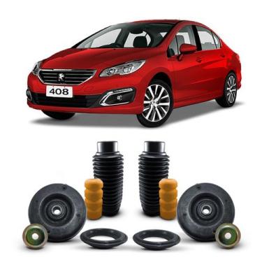 Imagem de Par Kit Coxim Suporte Rolamento Batente Coifa Guarda Pó Amortecedor Di