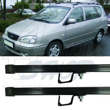 Imagem de Rack Teto Roca Bagageiros Travessa Kia Carens 99 a 2001 166 - Lwacc