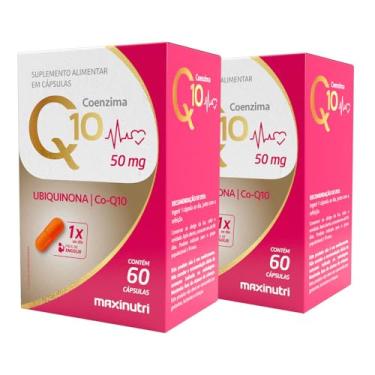 Imagem de Kit 2 Coenzima Q10 Gold Ubiquinona 50mg 60 Cápsulas Chikweb