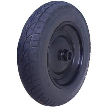 Imagem de Pneu Maciço Aro 8 325-8 Uso Carrinho Mão Carriola Pneu Eva PU - BUFFAL