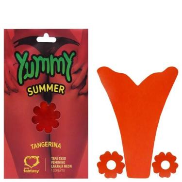 Imagem de Tapa Sexo Solúvel Yummy Summer Comestível Sexy Fantasy, Tutti Fruit
