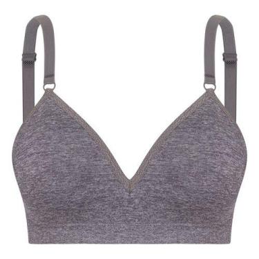 Imagem de Sutiã Microfibra com Bojo Trifil Daily sem Costura, Mescla, EG