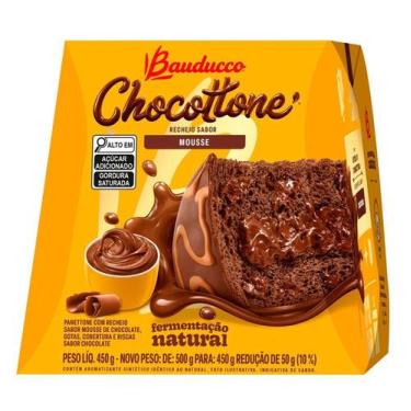 Imagem de Chocottone Bauducco Recheio Sabor Mousse 450g