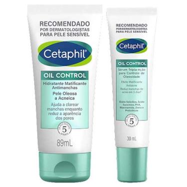 Imagem de Cetaphil Oil Control Kit - Sérum Facial + Hidratante Facial para Peles