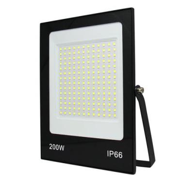 Imagem de Refletor Led Holofote Slim Ultra Thin Microled 200w Ip66 - Briwax