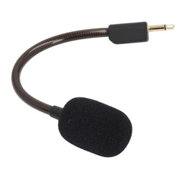 Imagem de Microfone de Jogo de Substituição para BlackShark V2 e BlackShark V2 Pro, Plugue Banhado a Ouro de 3,5 Mm, Fones de Ouvido para Jogos de Computador e PC Com Microfone Com (Preto)