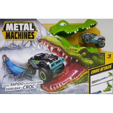 Imagem de Brinquedo Candide Pista Metal Machines Croc Attack 8704, Azul
