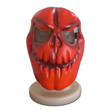 Imagem de Máscara Festa Halloween Plástico Abóbora Assustadora Terror - Mhr