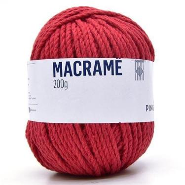 Imagem de Linha Macramê 200g - Pingouin, 314 TOMATE