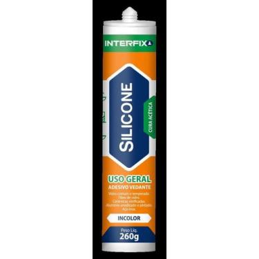 Imagem de Silicone interfix uso geral incolor 260gr - Baston