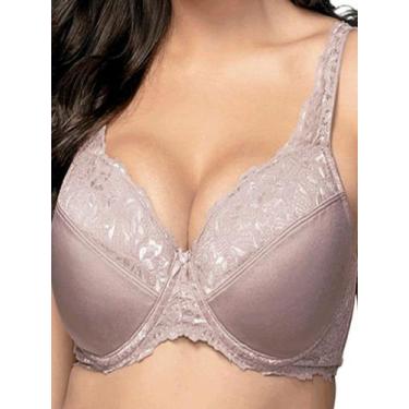 Imagem de Sutiã com Aro e Bojo Iridien Demillus 65204 Taça B, Roxo, 52