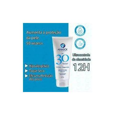 Imagem de Protetor Solar Dupla Proteção UVA+UVB 30 Fps 200g - Anasol, 1, 200g