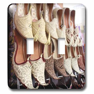 Imagem de 3dRose Lsp_164785_2 Aladdin Babouche Pointy Shoes From Marrocos Photo by Rhonda Albom Light Switch Cover