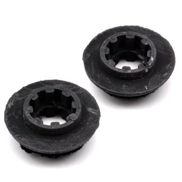 Imagem de HAOTOM Isolador de montagem de radiador de bucha de borracha superior 2X compatível com Toyota Corolla 2010-2019 16523-0T080