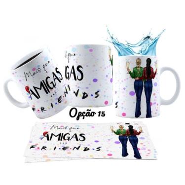 Imagem de Caneca 325ml Presente Amigo Secreto Amiga Secreta Personagem - LARANJA