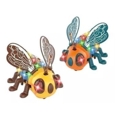 Imagem de Brinquedo Musical Infantil Abelha Feliz Com Luz E Som - Sem Marca