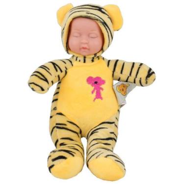Imagem de Bebe C/ Roupa De Bichinho Tigre - BBR Toys