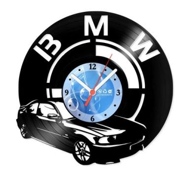 Imagem de Relógio De Parede Disco Vinil Carros - BMW - VCA-027 - Modernarte